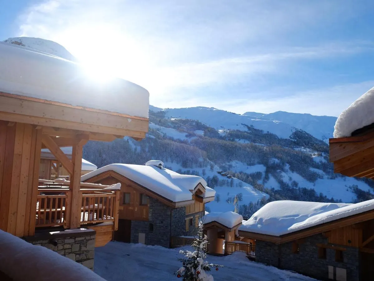 Chalet Lea - Ski-In/Ski-Out - Wifi Gratuit - Jacuzzi - Sauna - Parking Couvert - 6 Personnes - Fr-1-344-803 Saint-Martin-de-Belleville