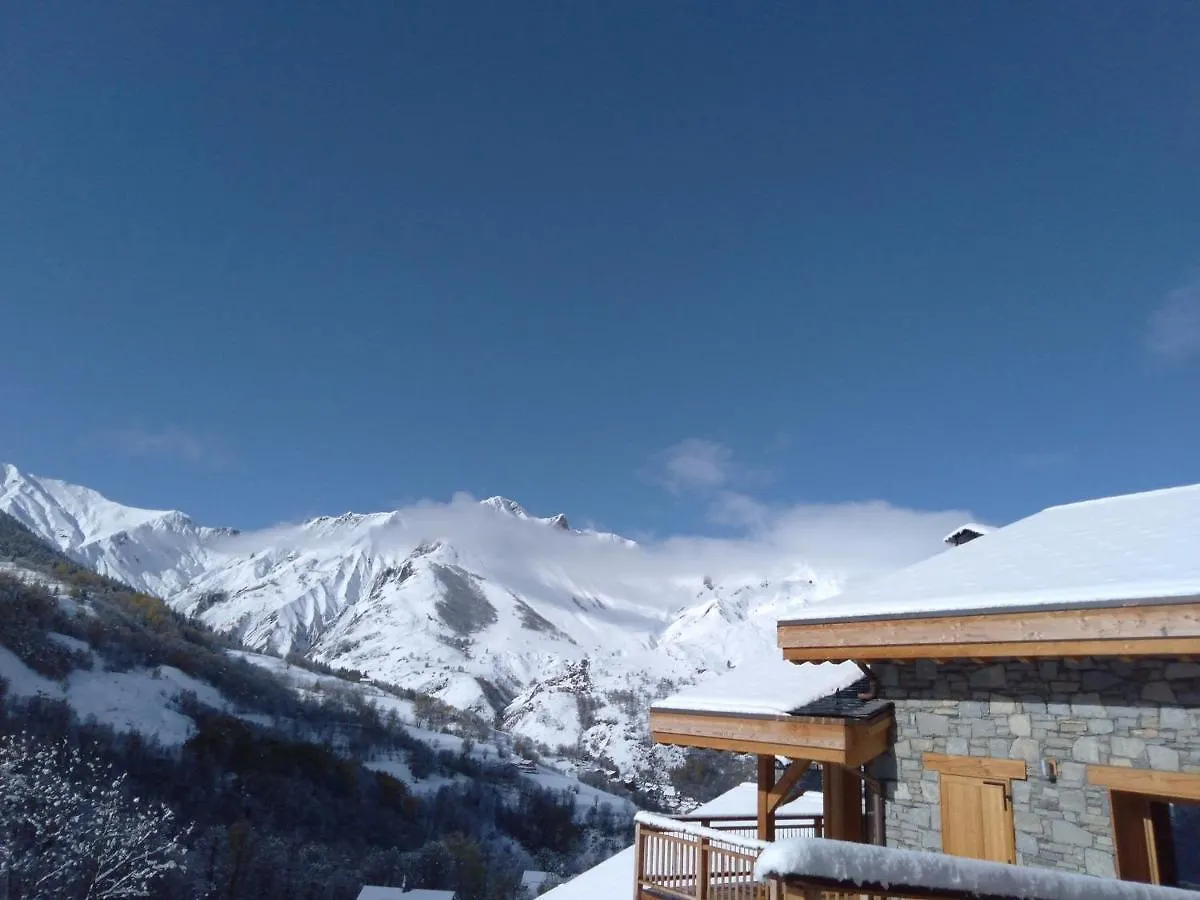 Chalet Lea - Ski-In/Ski-Out - Wifi Gratuit - Jacuzzi - Sauna - Parking Couvert - 6 Personnes - Fr-1-344-803 Saint-Martin-de-Belleville